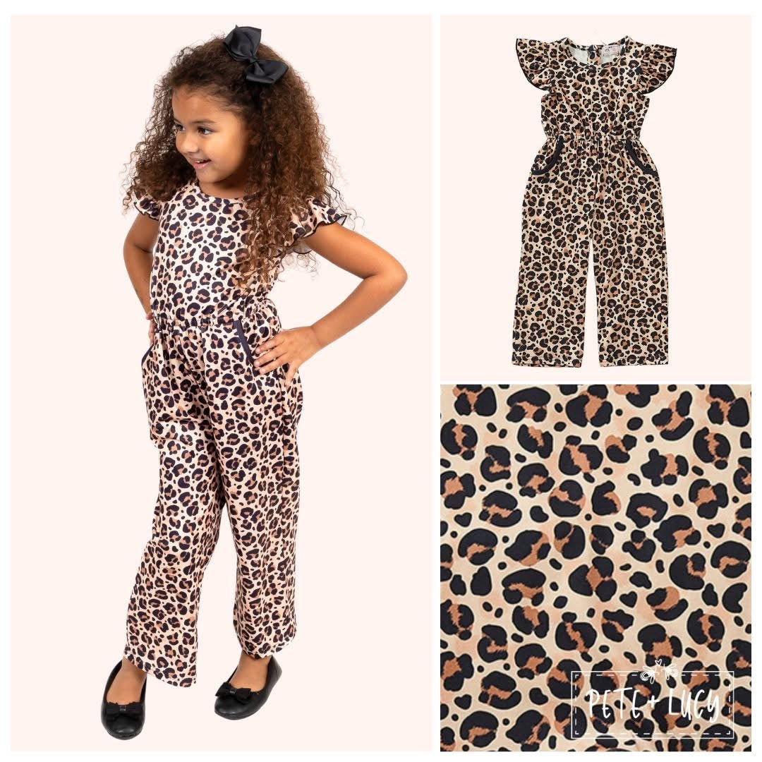 Leopard Print Jumpsuit