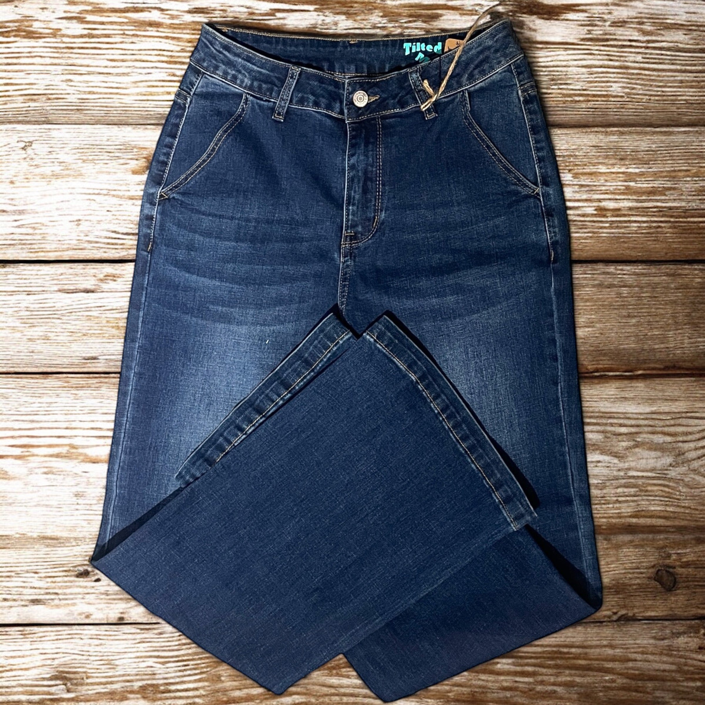 High-Rise Flare Jean