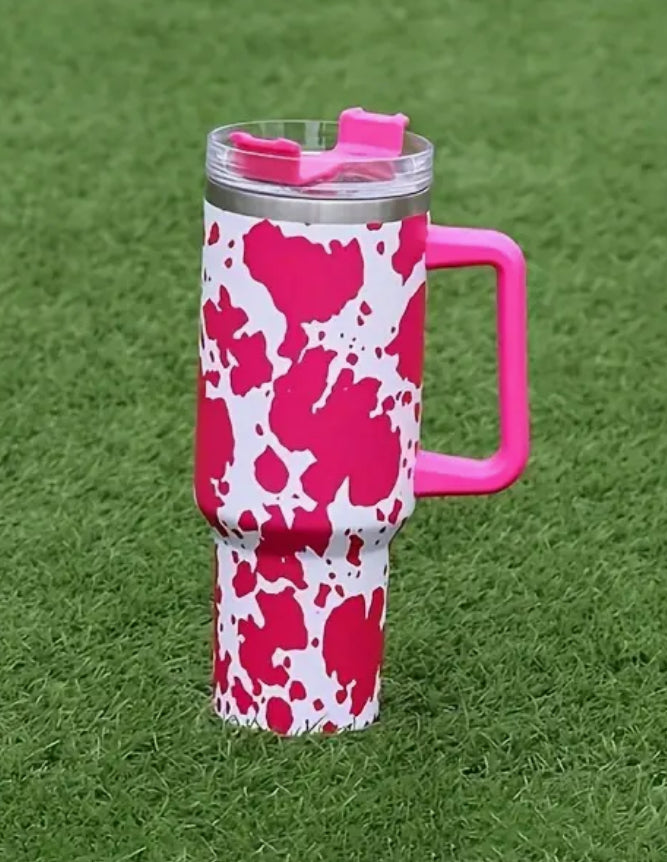 Cow Print 40oz Cups