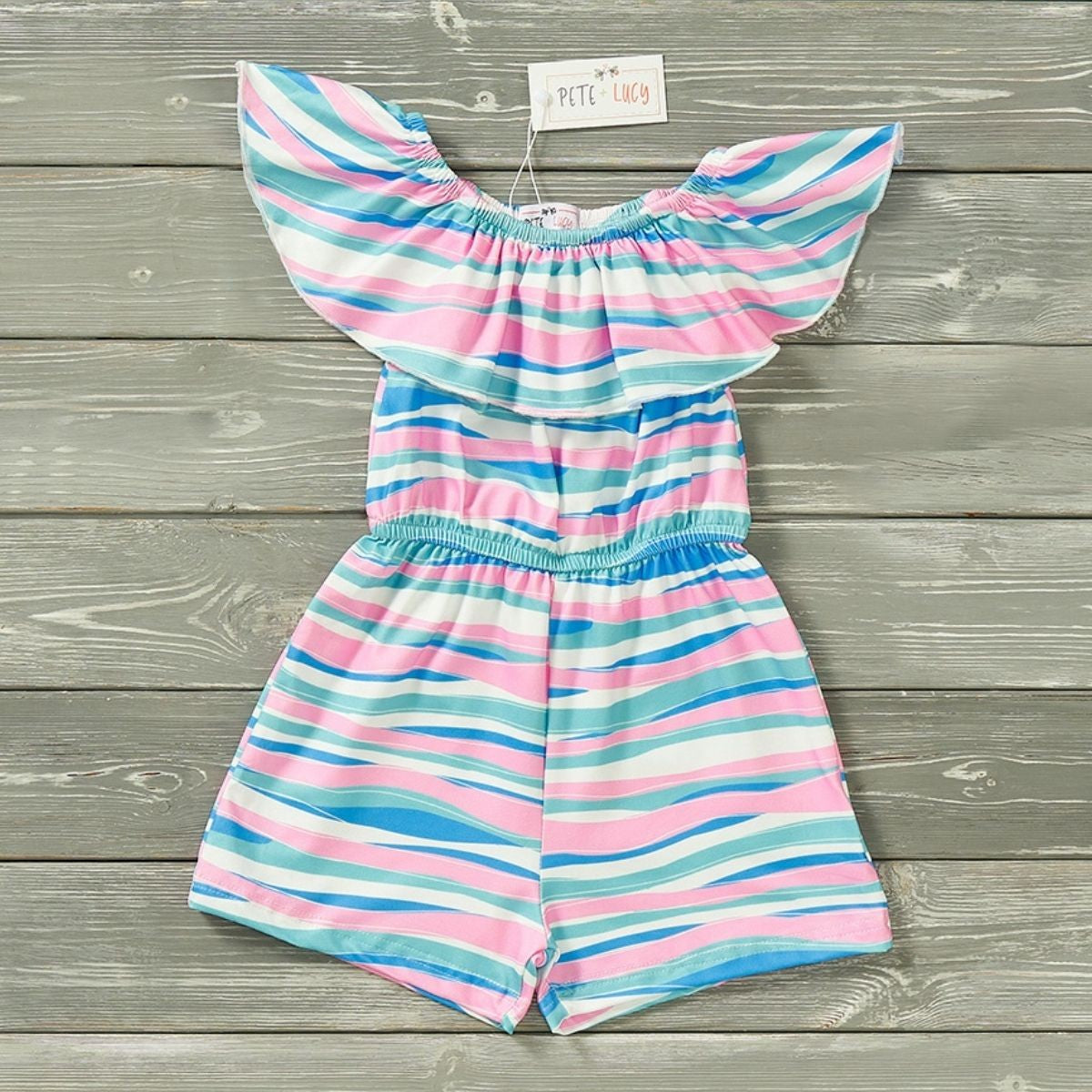 Ocean Breeze Girls Jumpsuit