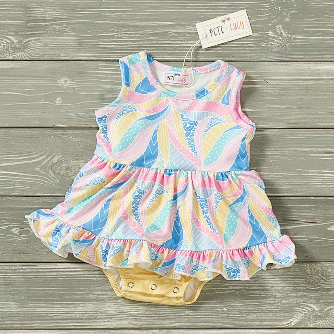 Feather Infant Romper