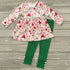 Poinsettia Girls Pant Set