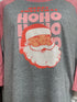 3/4 Sleeve HoHoHo Santa Clothing Company Shirt