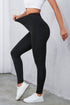 Black Tummy Control High-Waist Leggings